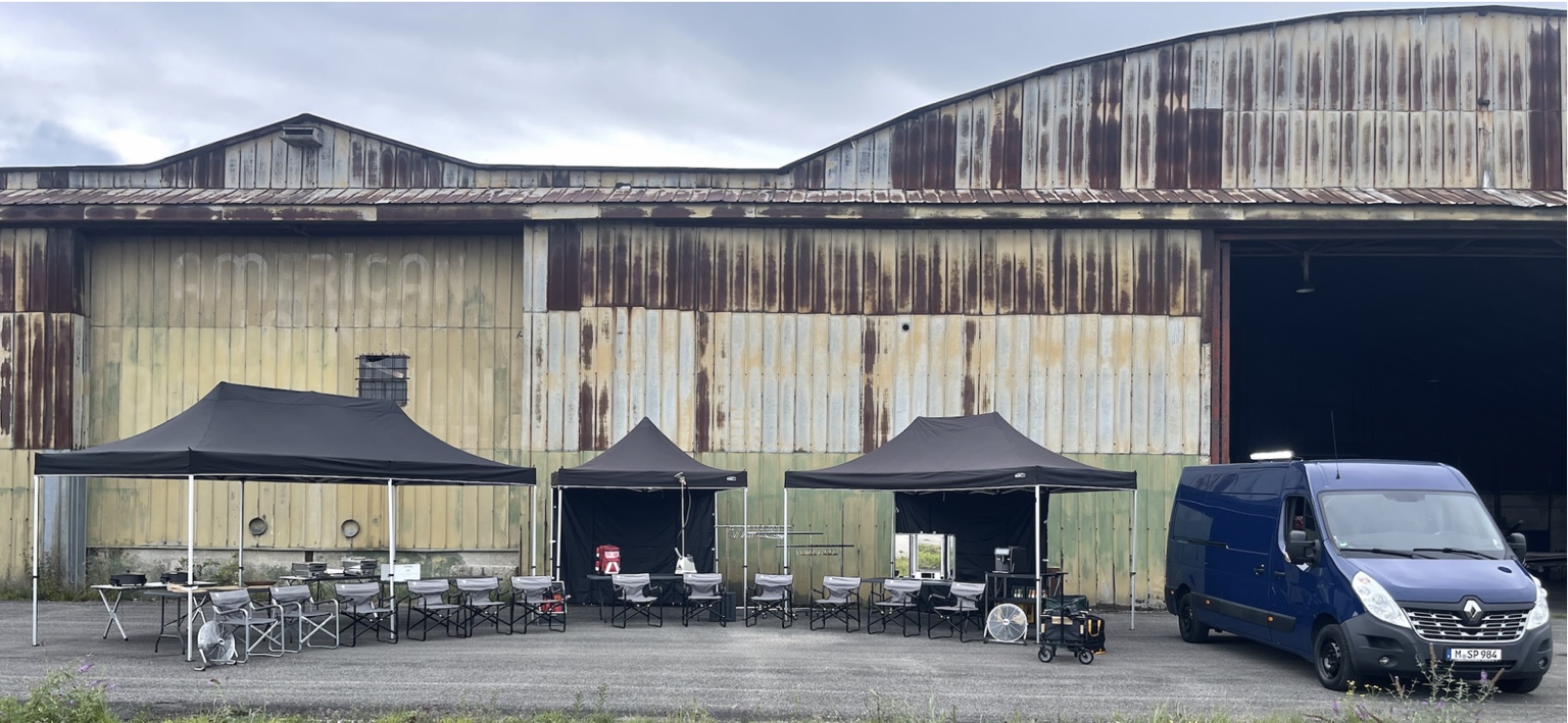Set Equipment und Basislager